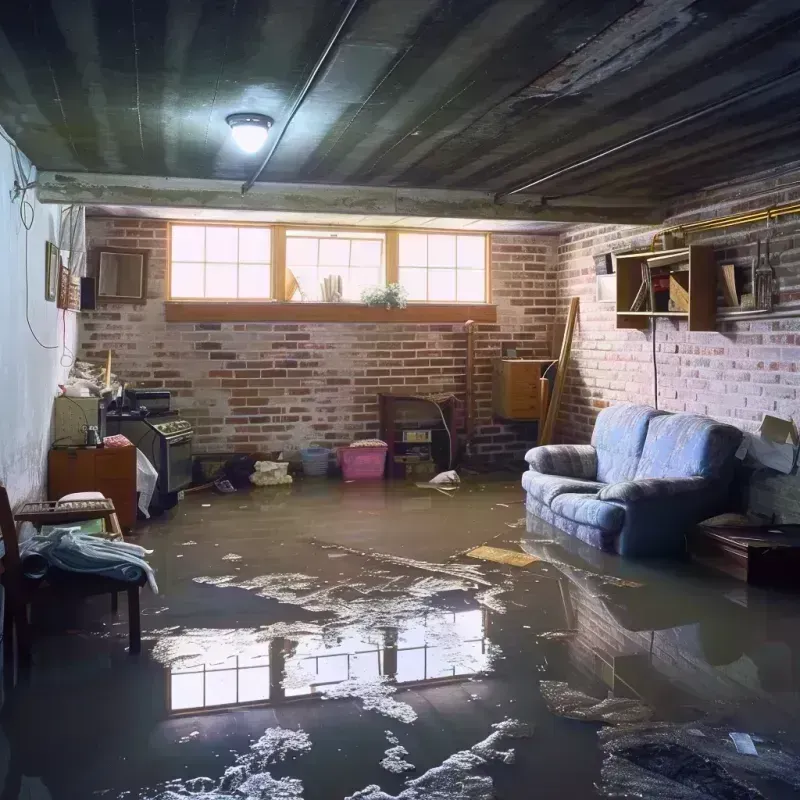 Flooded Basement Cleanup in Parsons, TN